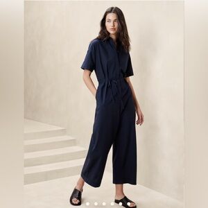 Tie-waist Jumpsuit